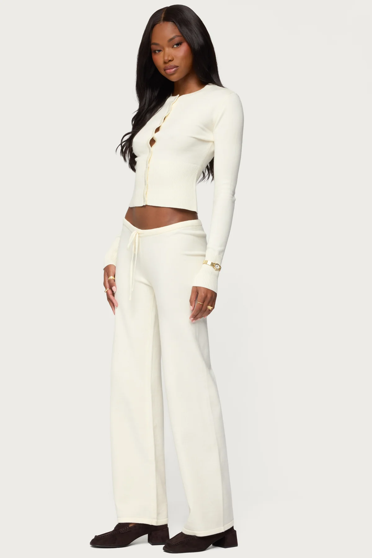 Montanna Rib Knit Cardigan - Image 5