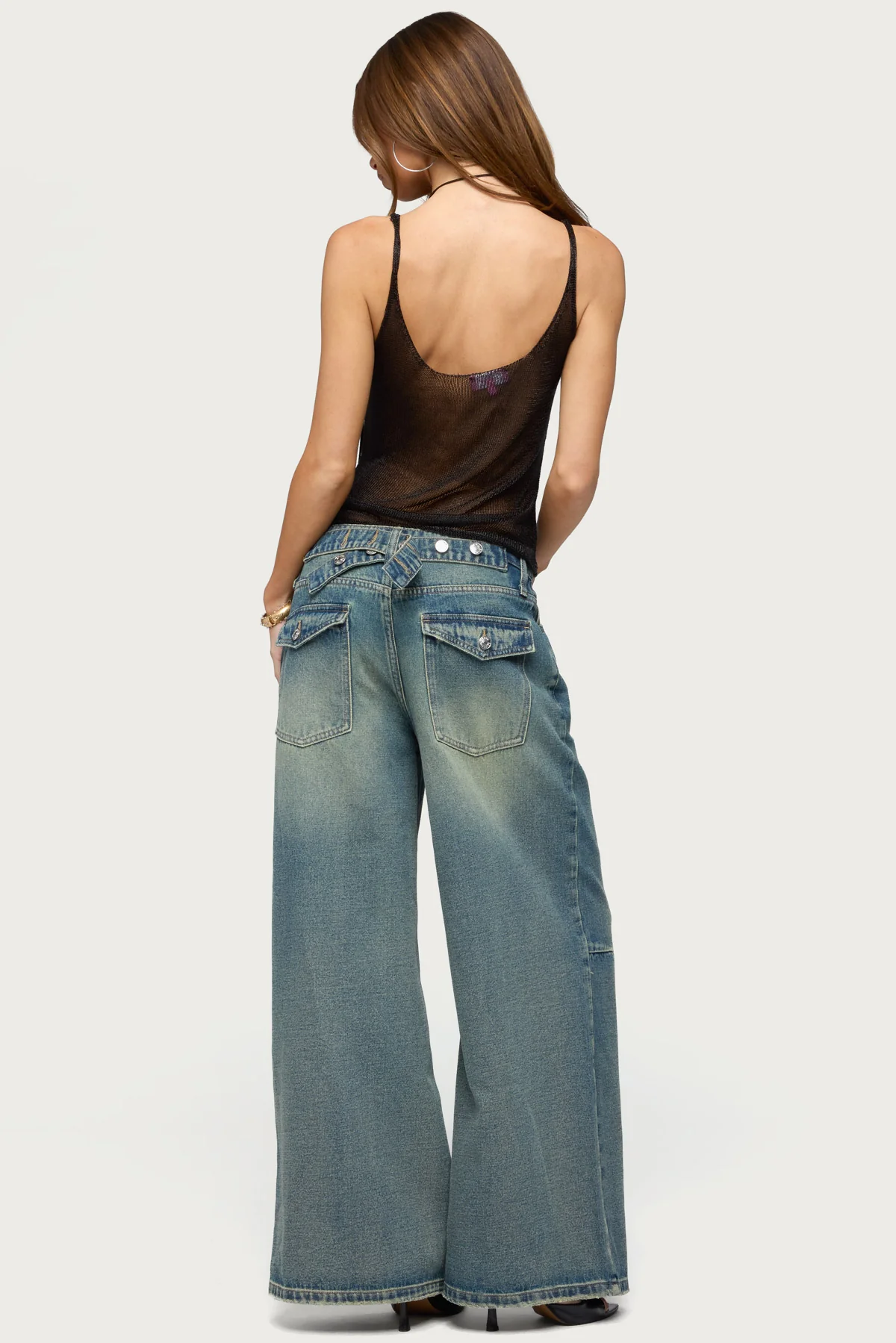 Meena Shiny Knit Tank Top - Image 5