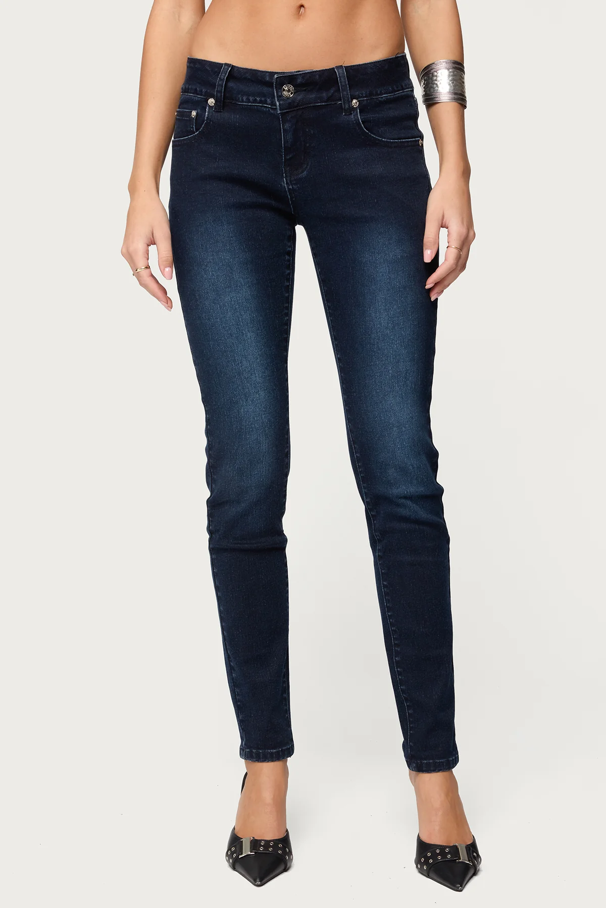 Eloise Low Rise Skinny Jeans - Image 2
