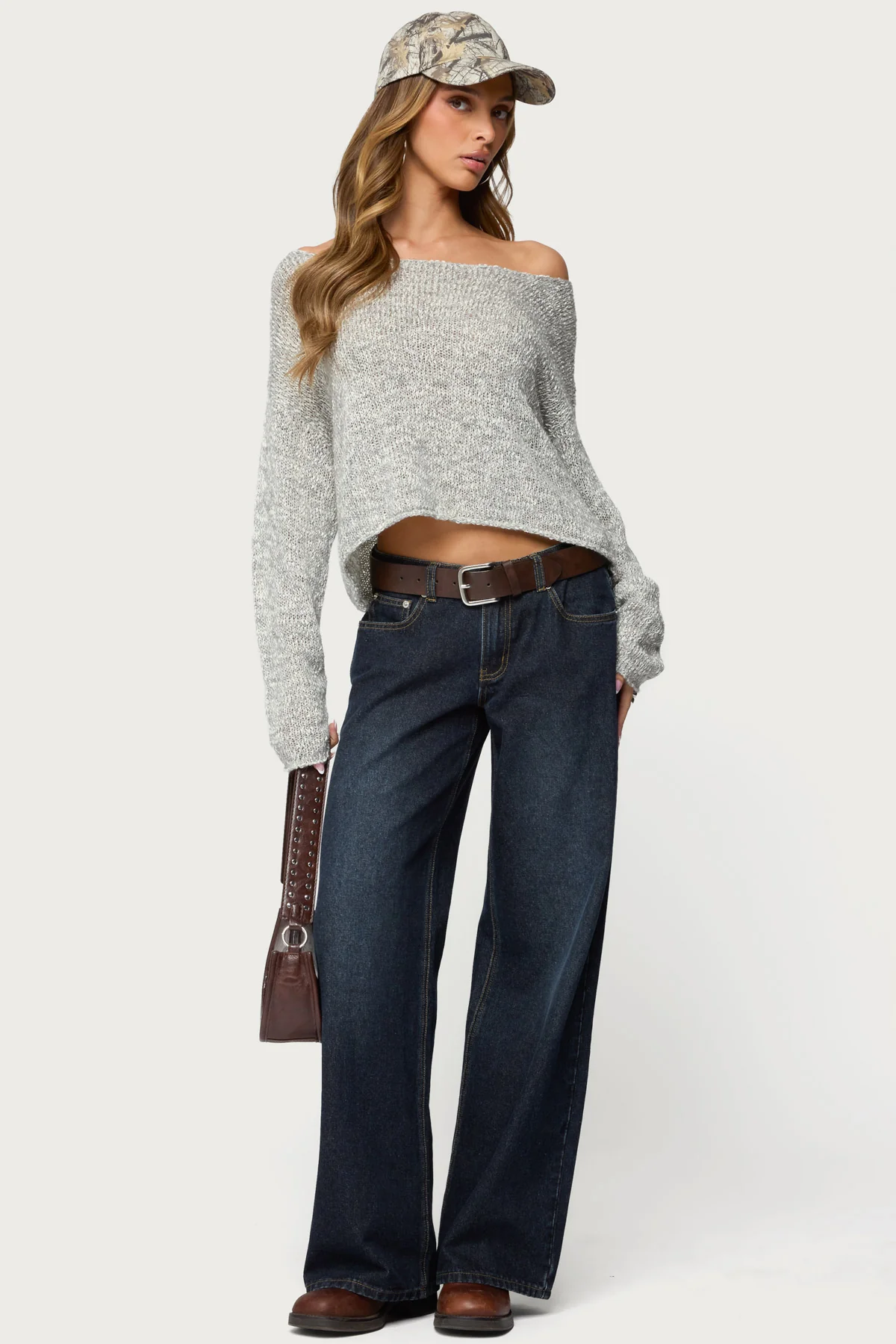 Florentina Off Shoulder Sweater - Image 3
