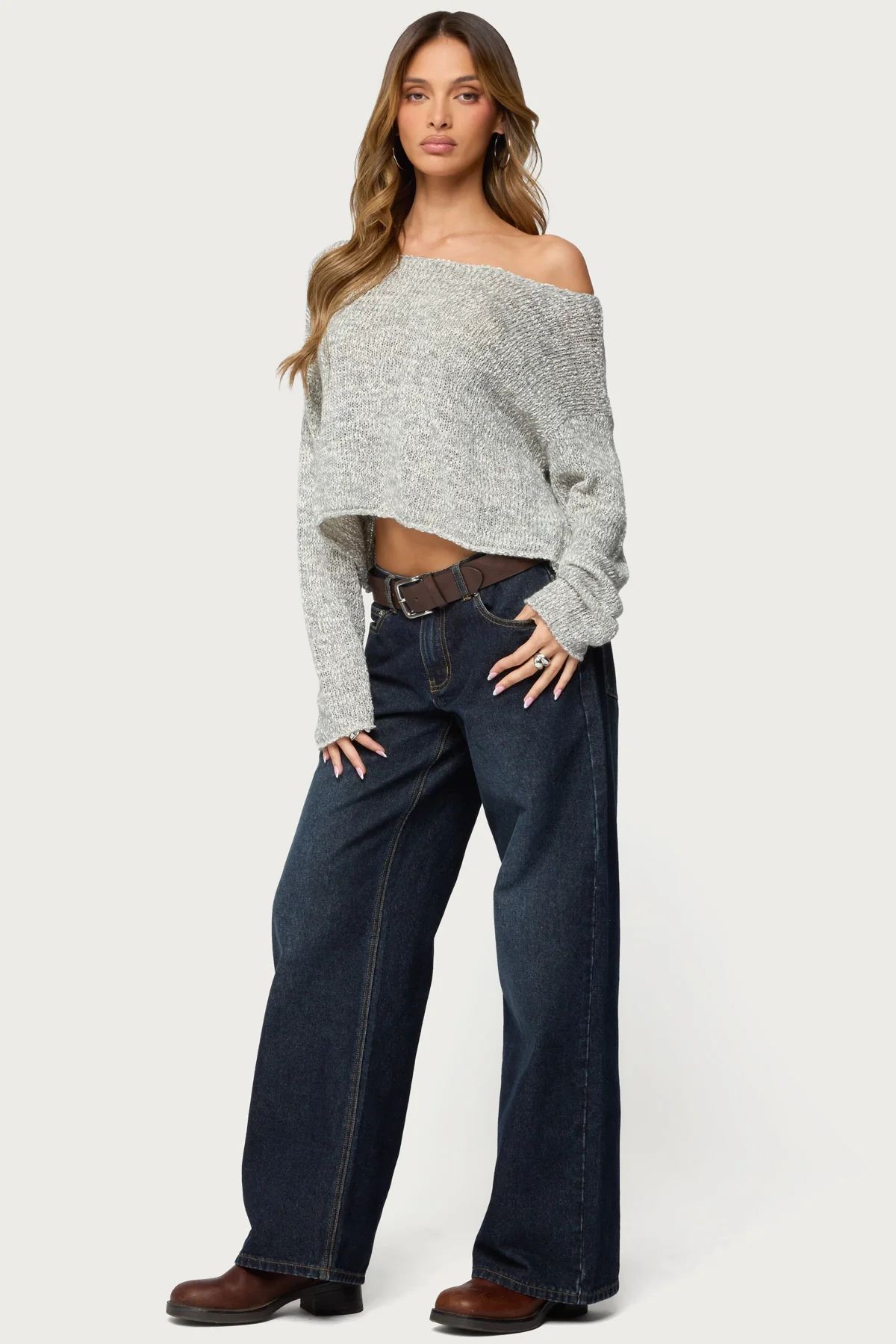 Florentina Off Shoulder Sweater - Image 5