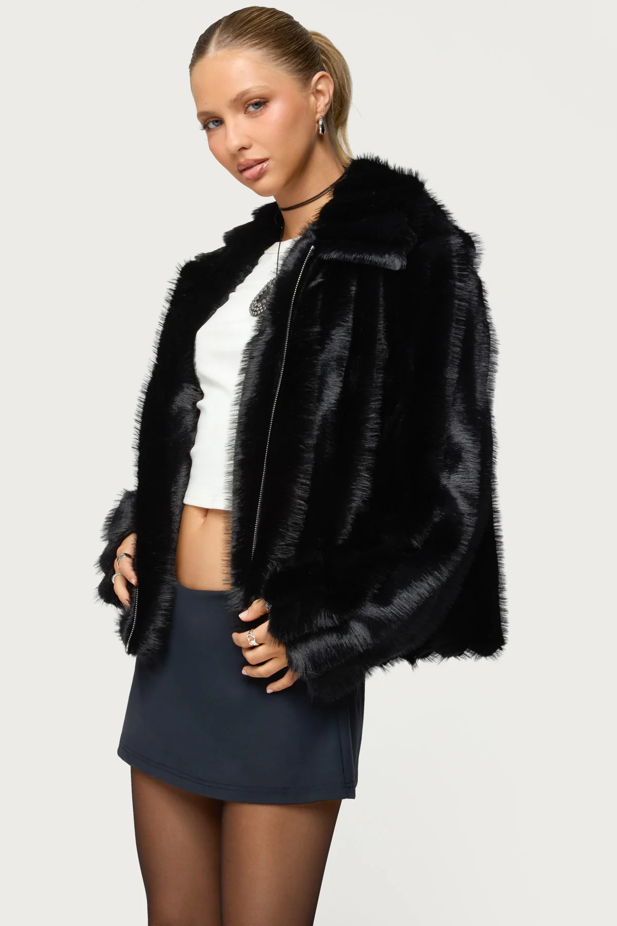 Tedi Faux Fur Jacket - Image 4