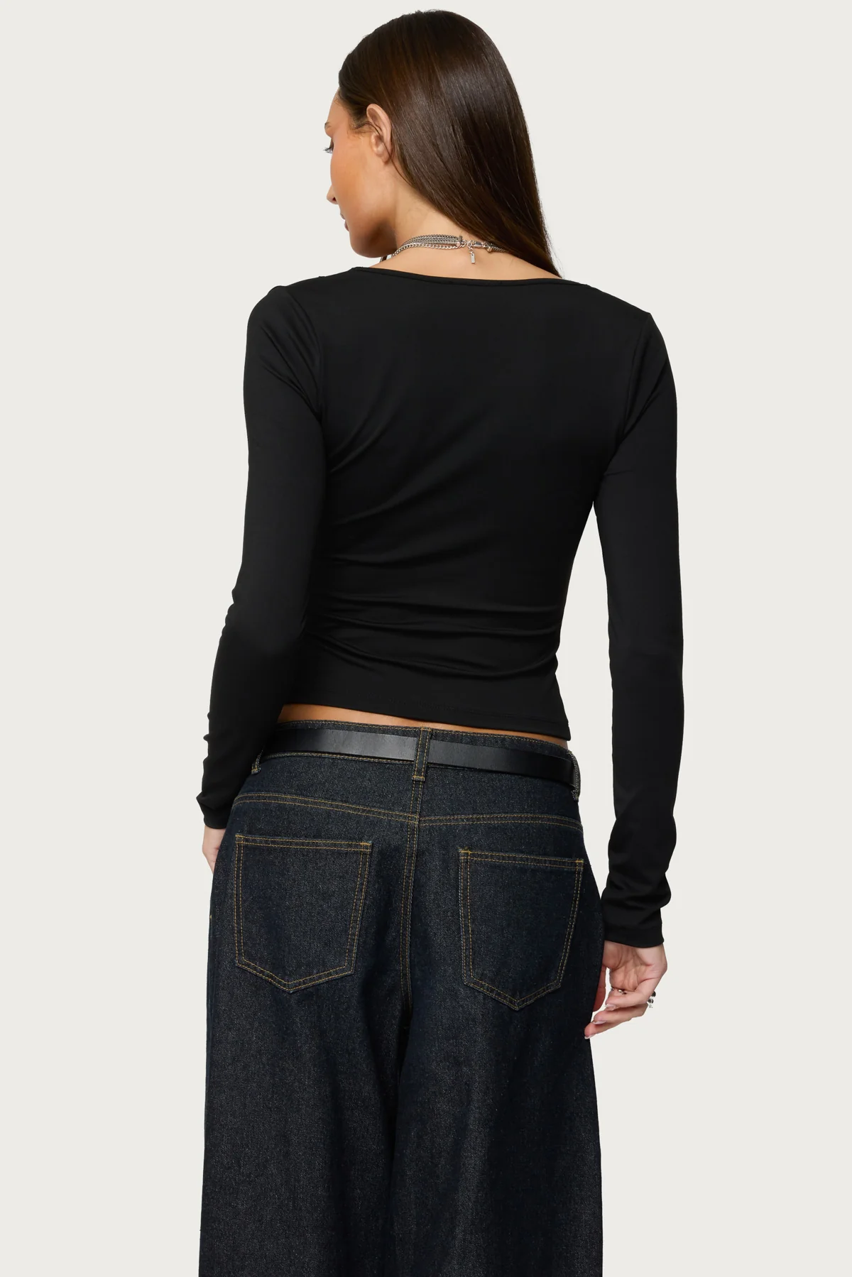 Zeya Lacey Keyhole Top - Image 4
