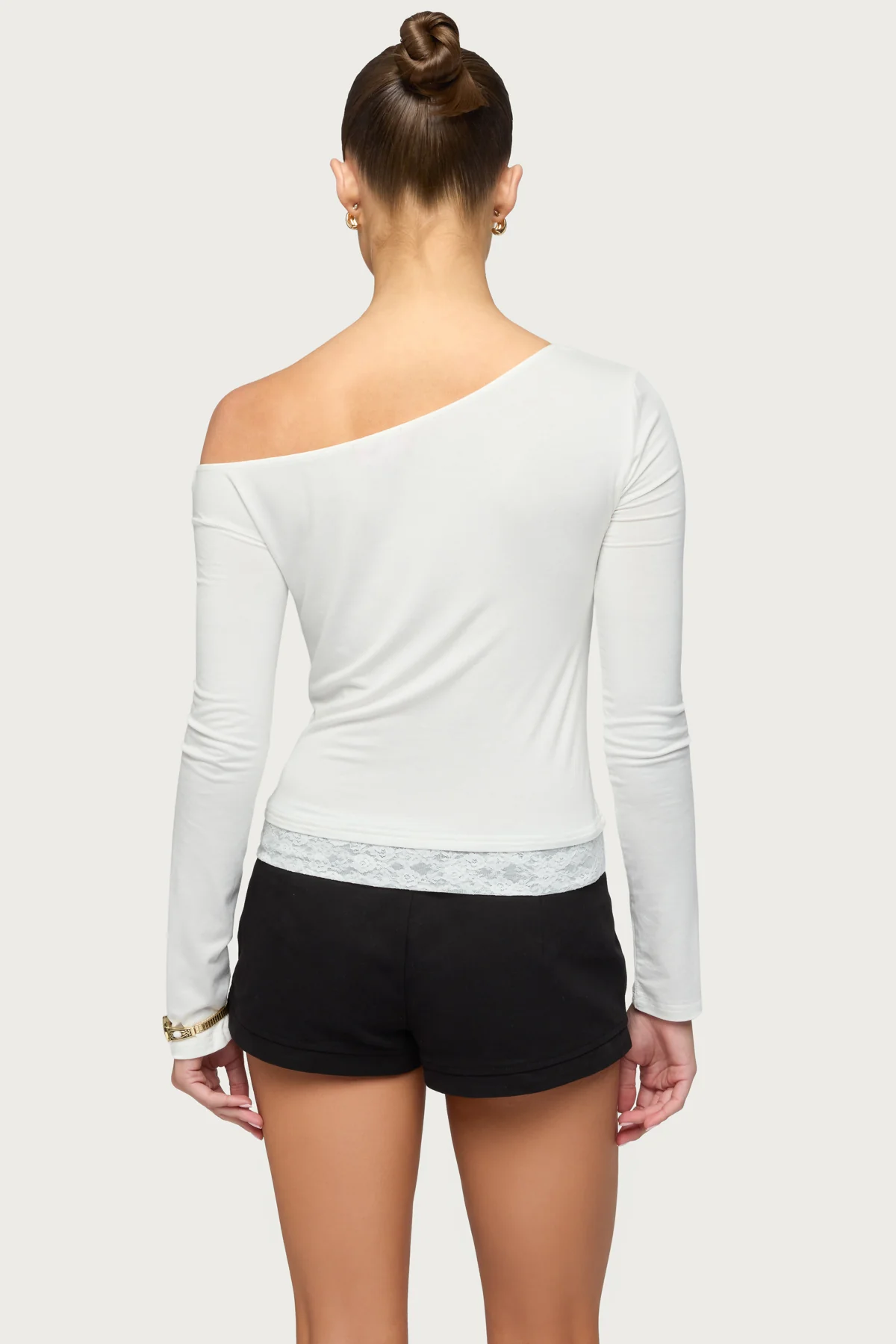 Layered Lacey Off Shoulder Top - Image 5