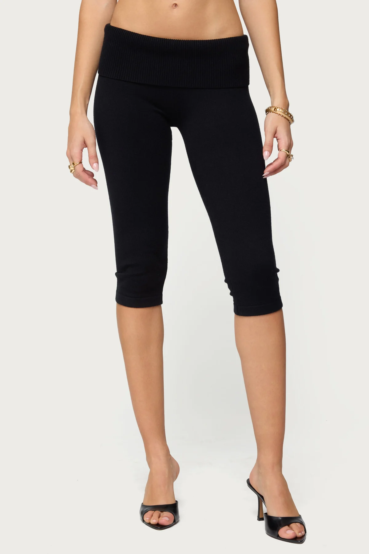 Skyla Knit Capri Pants - Image 2