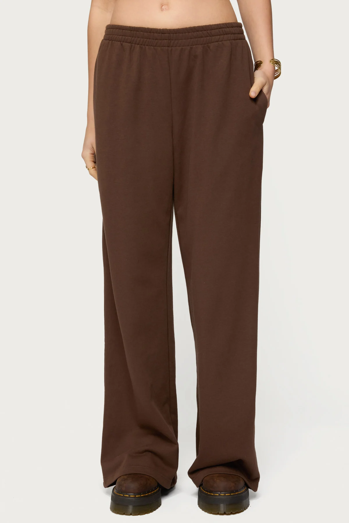 Binah Wide Leg Terry Sweatpants - Image 2