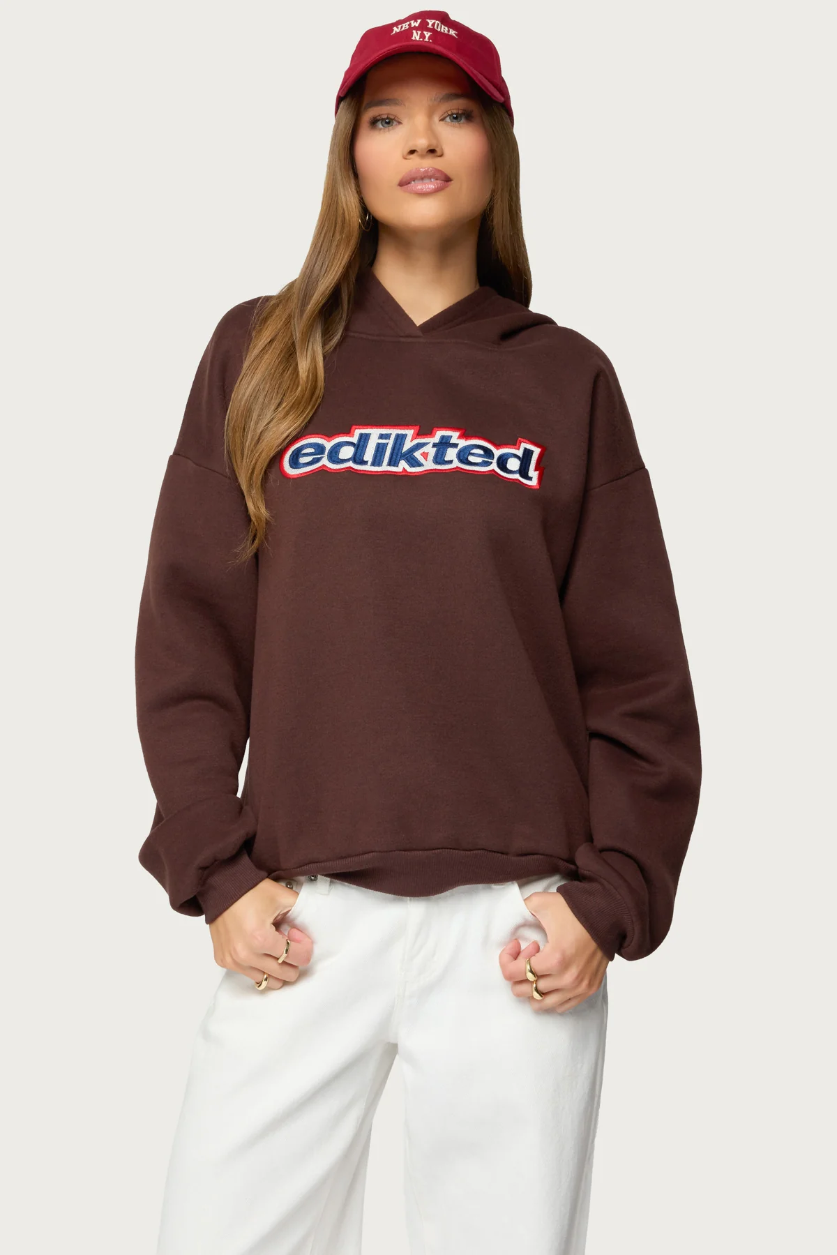 Sweet Treat Edikted Oversized Hoodie - Image 2