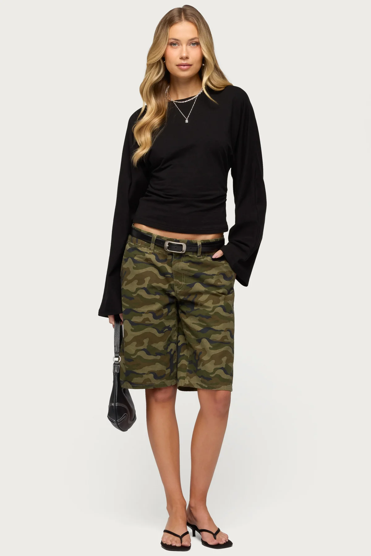 Charlisa Cinched Waist Top - Image 2