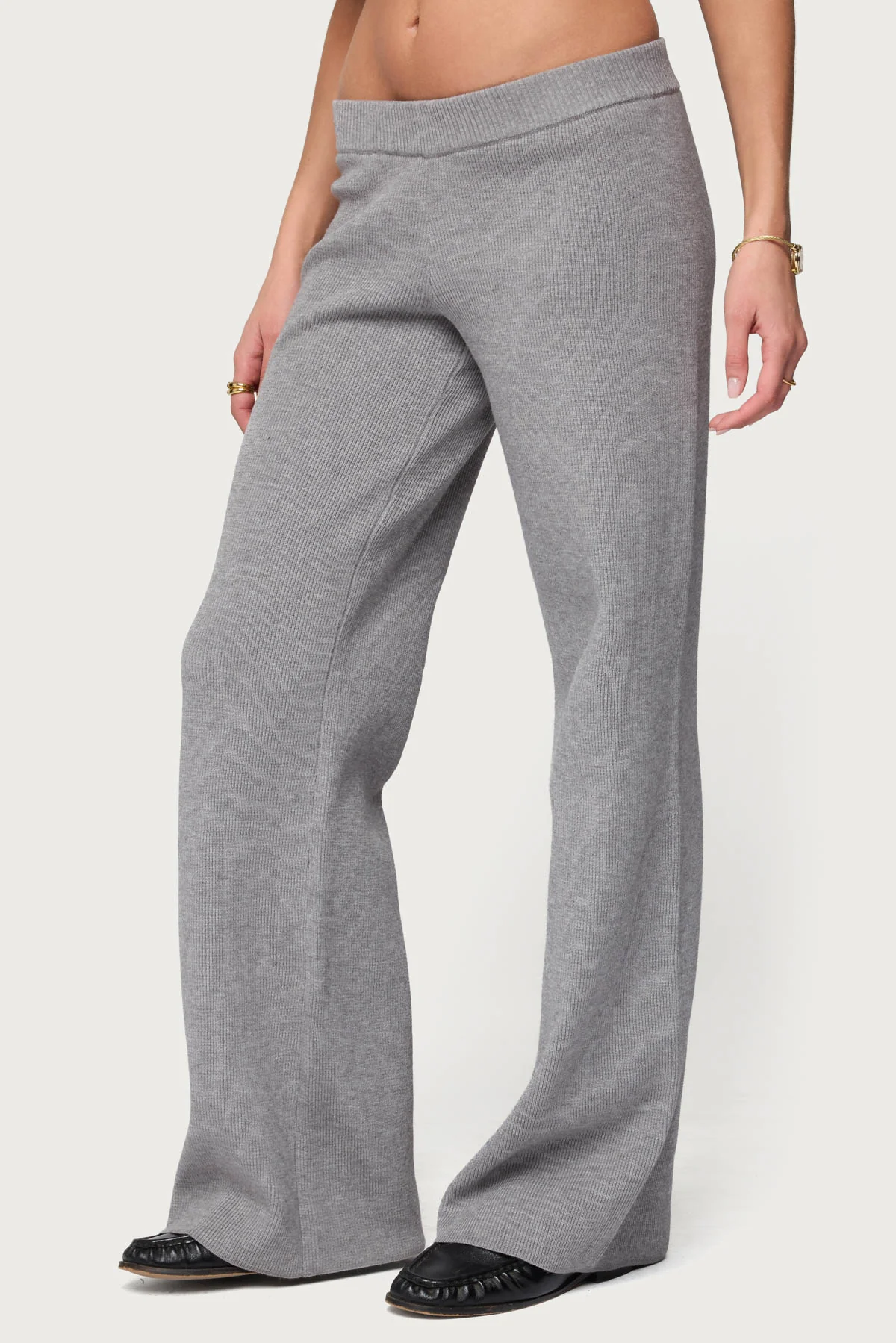 Lorie Wide Leg Knit Pants - Image 4