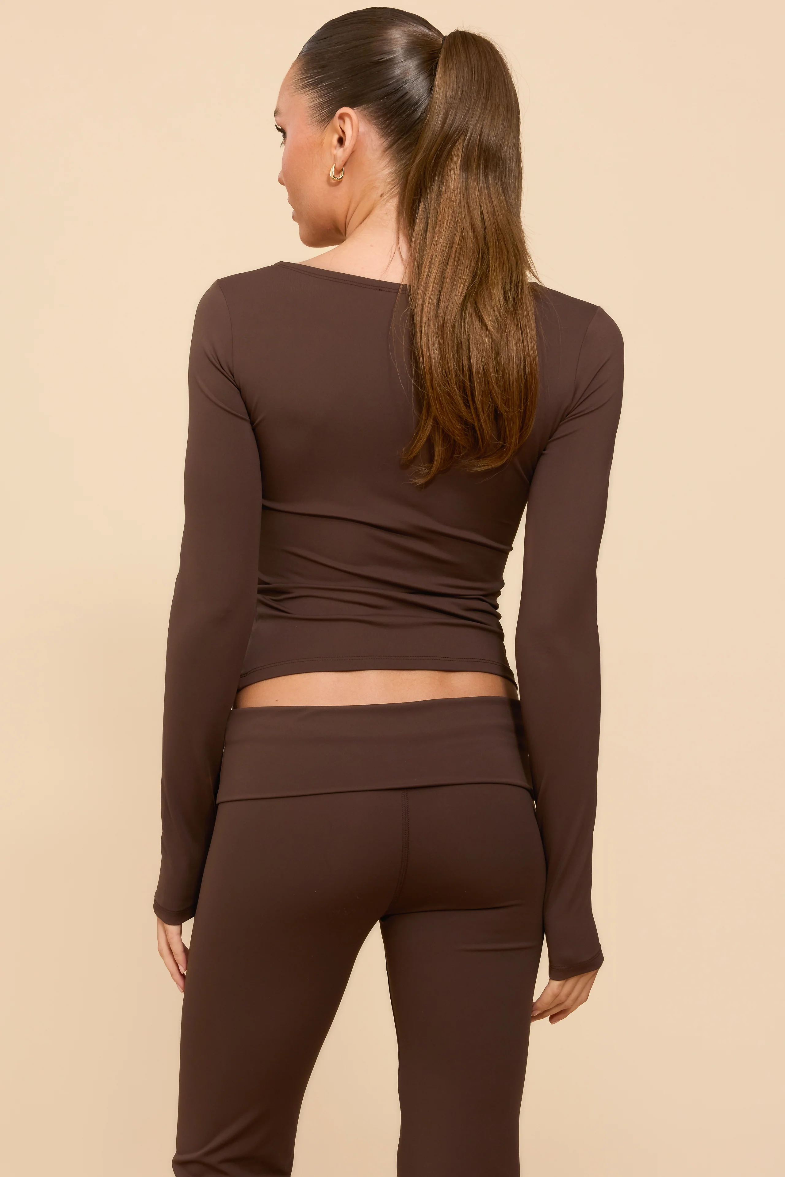 Hayden Square Neck Long Sleeve Top - Image 5