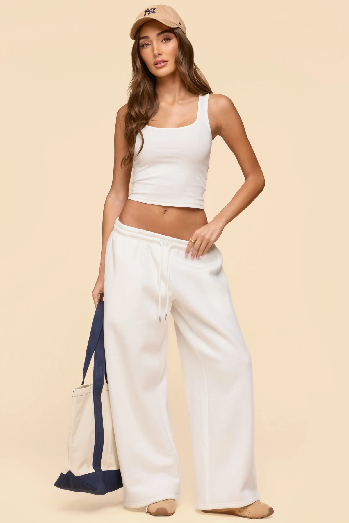 Linda Ribbed Scoop Neck Tank Top - Image 3