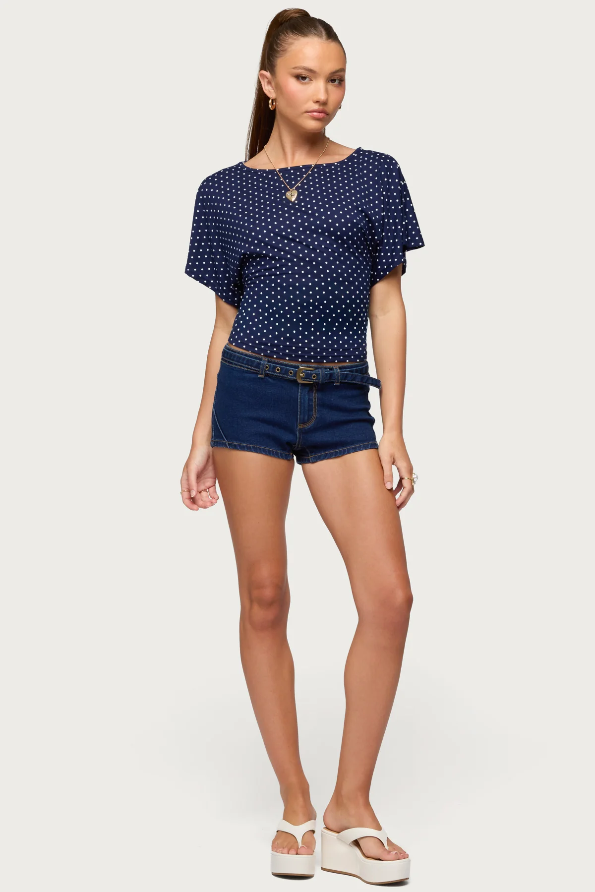 Abriana Ruched Waist Top - Image 5