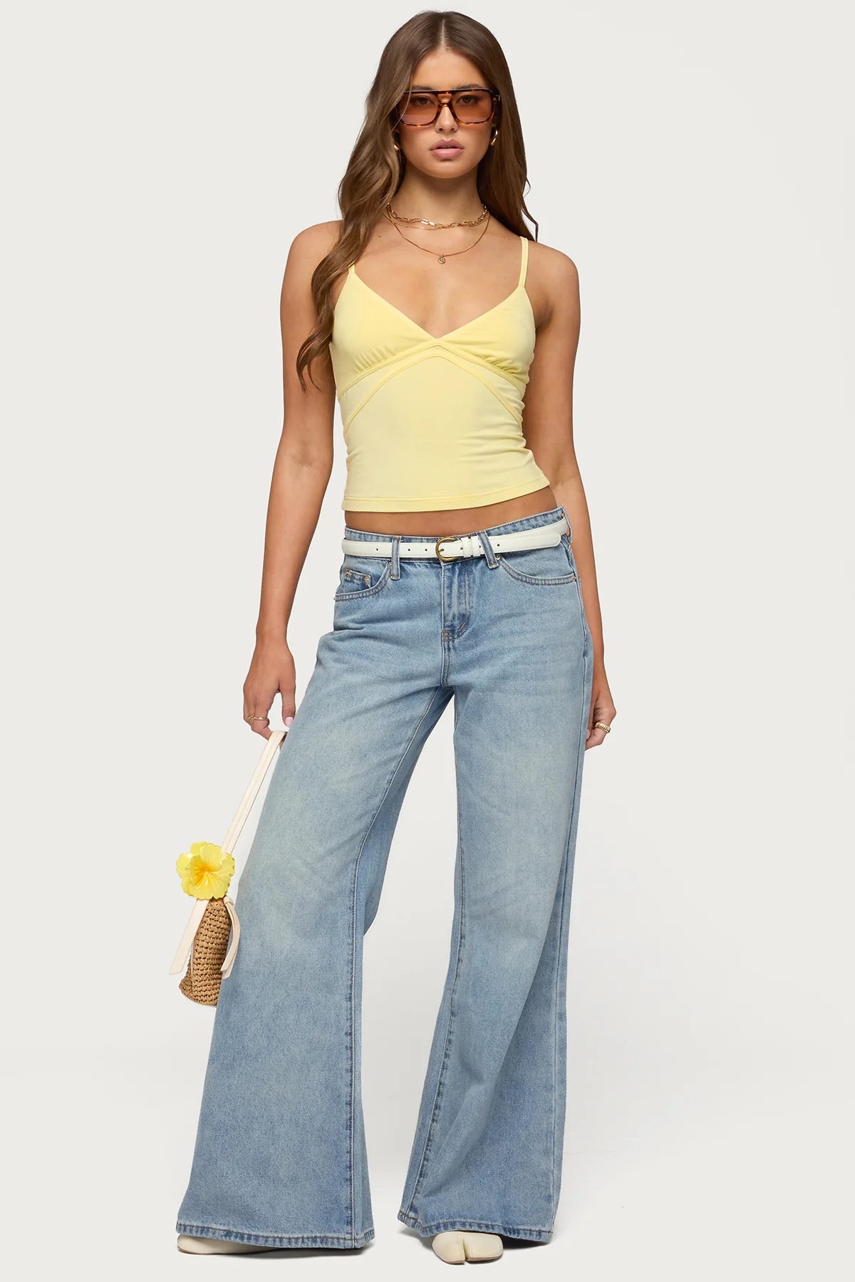Evianna Double Tie Back Tank Top - Image 2