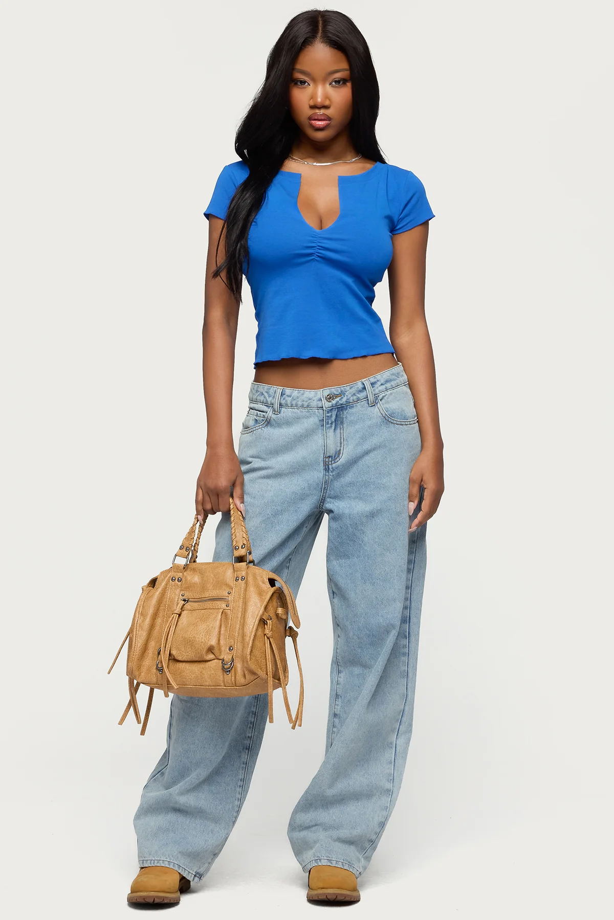 Andria V Neck Top - Image 2