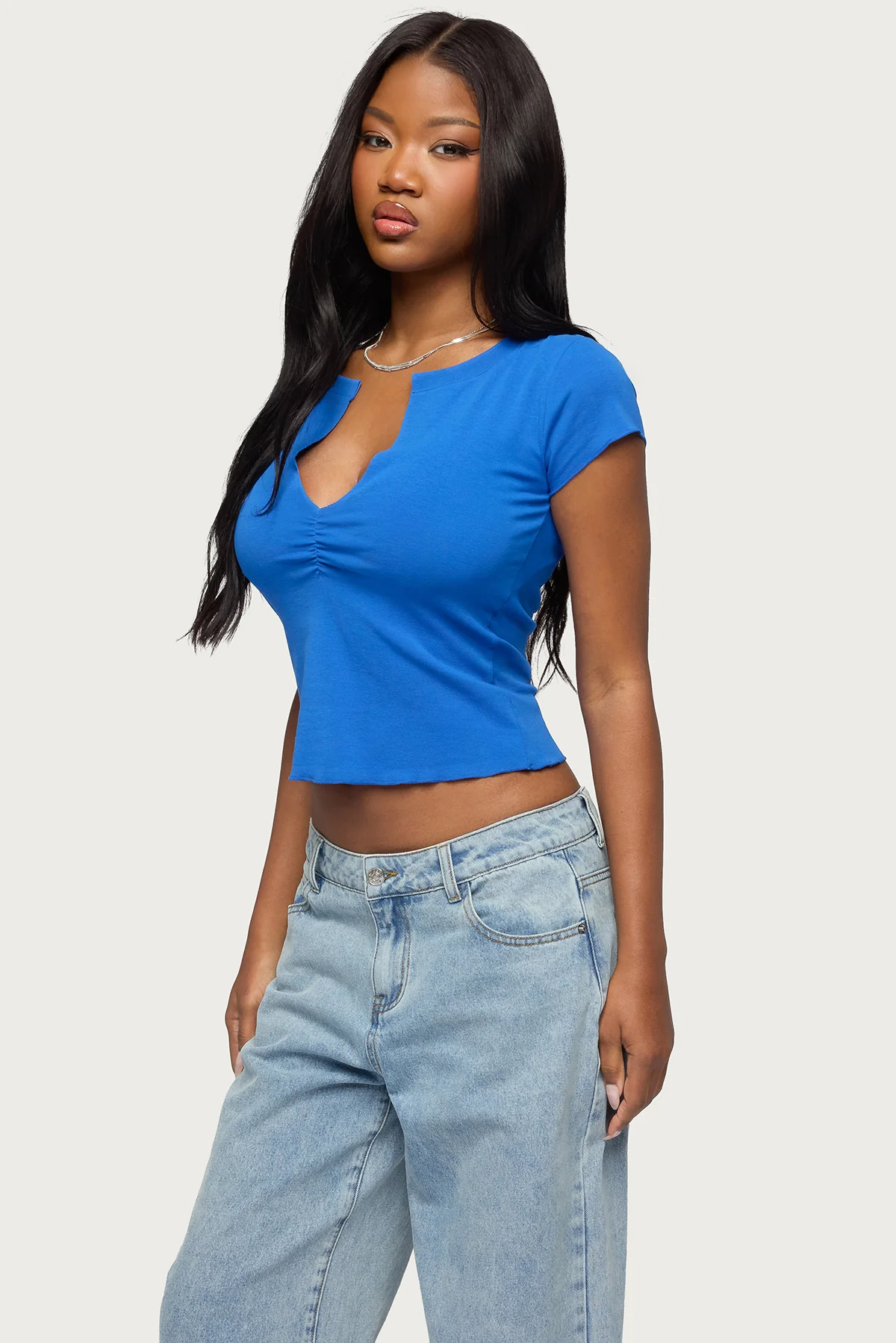 Andria V Neck Top - Image 3