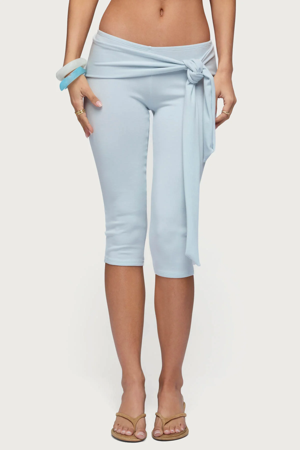 Adara Tie Capri Pants - Image 2