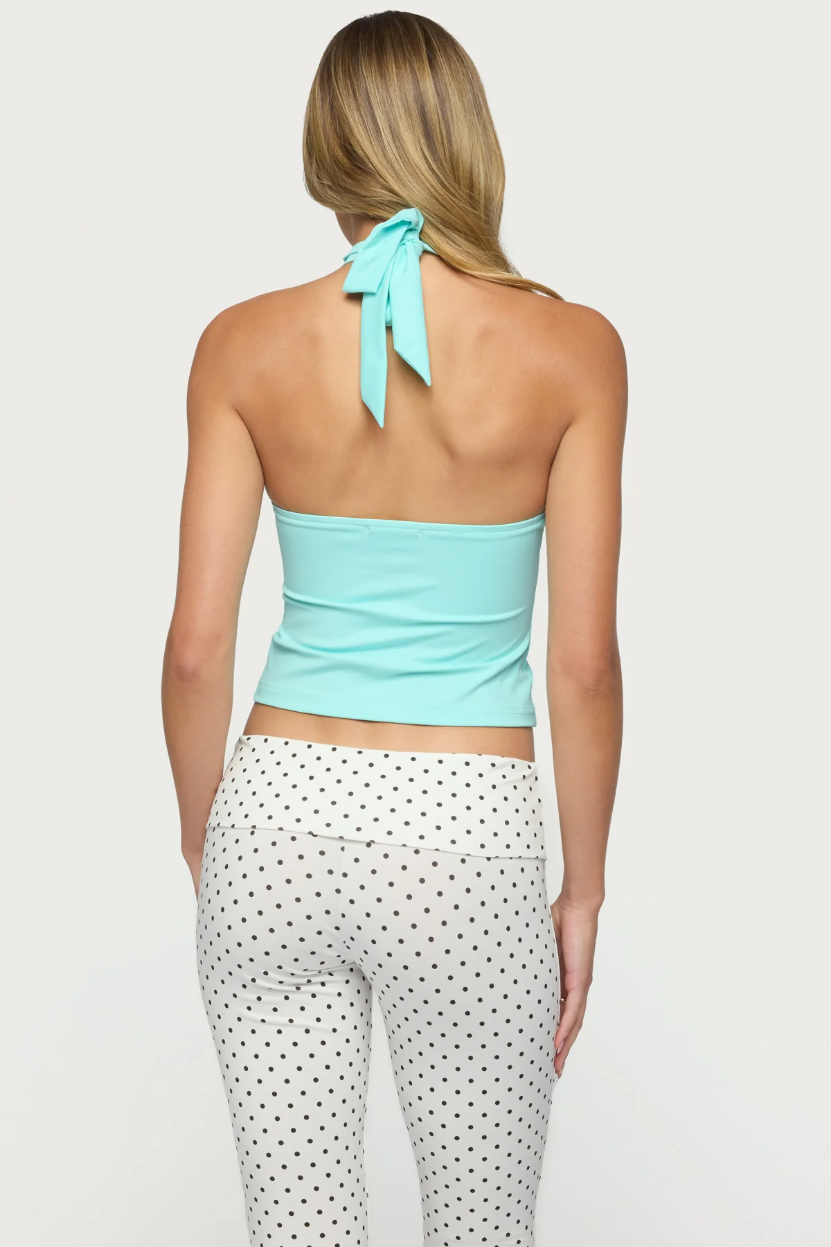 Ikara Backless High Neck Halter Top - Image 6