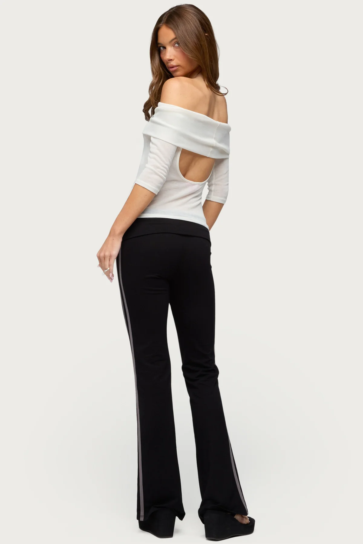 Thais Foldover Backless Top - Image 5