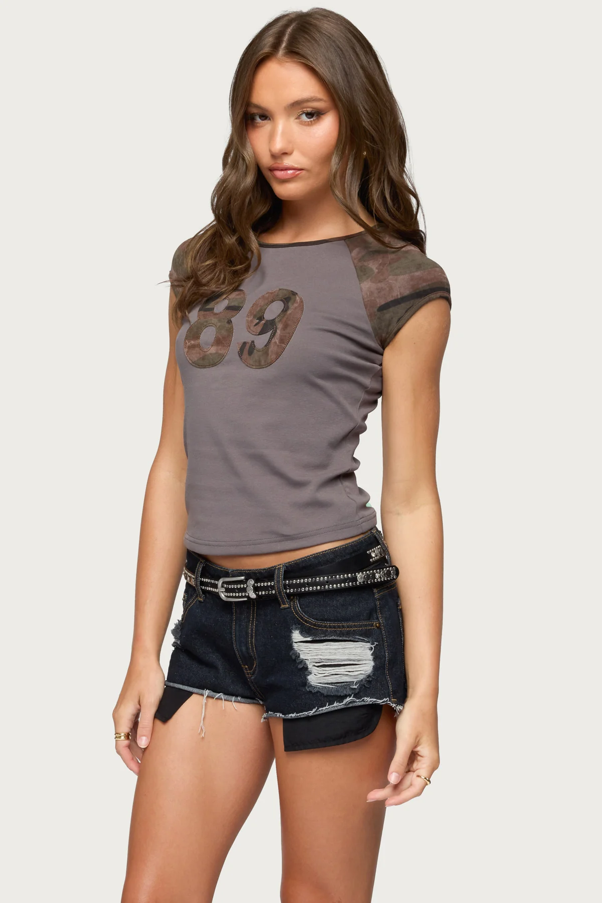 Camo Girl 89 T Shirt - Image 3