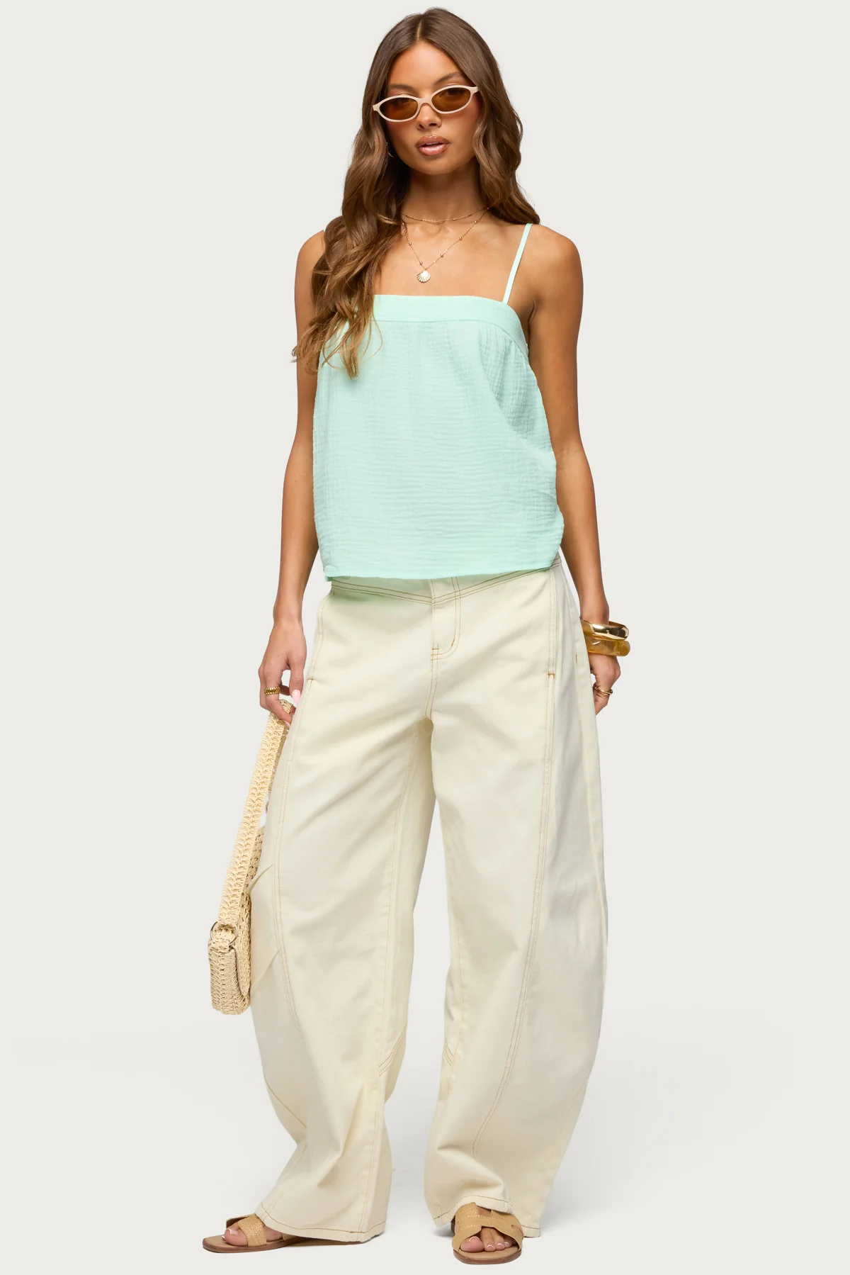 Sapphire Textured Tank Top - Image 2